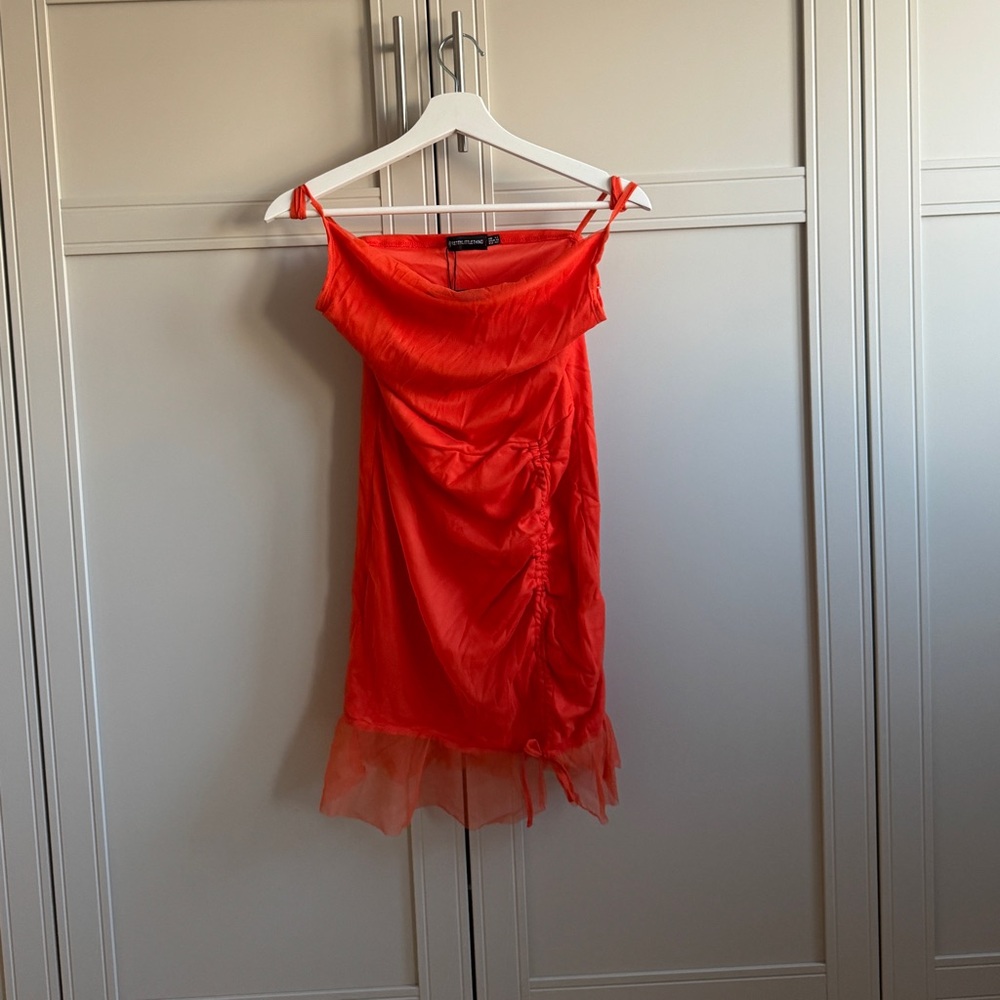 PrettyLittleThing Bold Red Dress